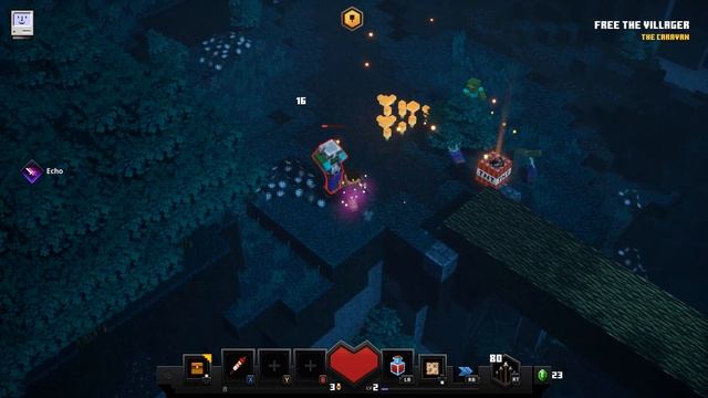 Minecraft Dungeons Beta - Intro and First Mission | PC Gameplay смотреть онлайн