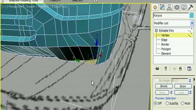 Заканчиваем основные элементы бампера BMW в 3DsMax смотреть онлайн