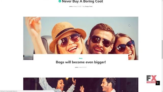 Brillook - Fashion Blog Responsive WordPress Theme TMT Baz Ethelred смотреть онлайн
