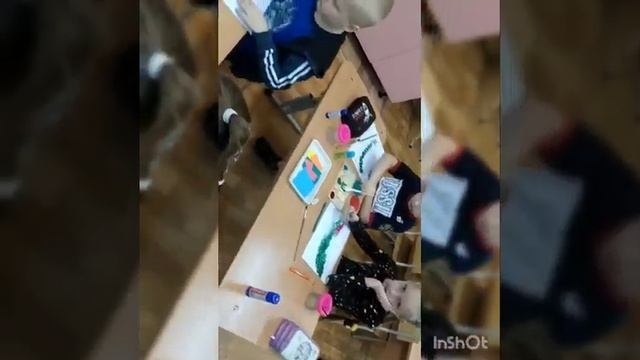 Рисование "Веточка ели" смотреть онлайн