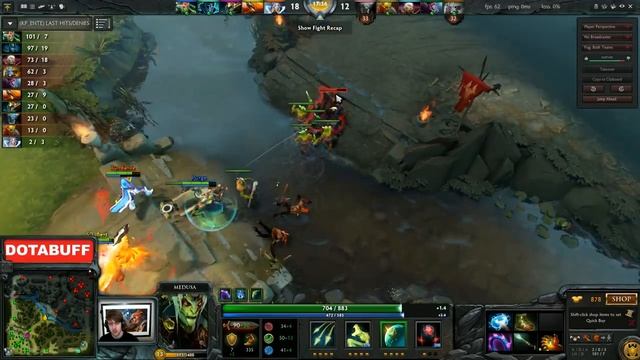 Dota 2 Purge plays Medusa - replay смотреть онлайн