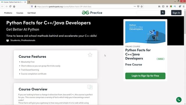 Python Free Certificate | Free GeeksForGeeks Course With Certification | Free Certificate 2021 Hind смотреть онлайн