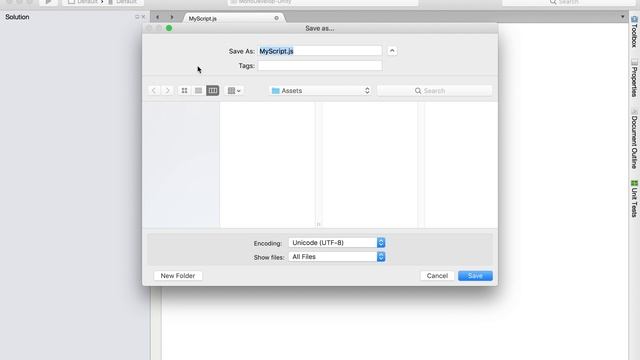 How To Create a JavaScript File in Unity 2017.2.0 смотреть онлайн