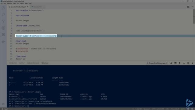 How To Create A Windows Docker Image From A Dockerfile Using Docker Build смотреть онлайн