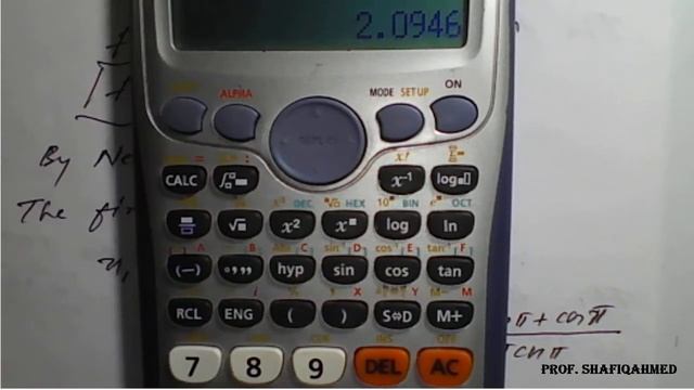 #11 ||Problem# 2 || Newton Raphson method || find a real root of ?????+????=? near ?=? || 18MAT21|| смотреть онлайн