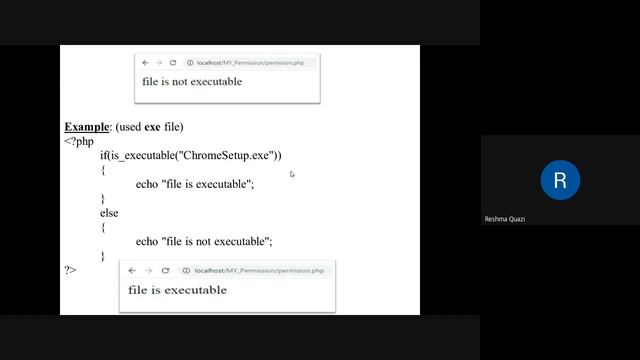 Unit IV (File Permission in PHP) смотреть онлайн