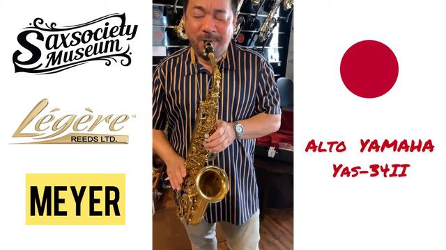 Saxophone Yamaha Alto 34II มือ2 смотреть онлайн