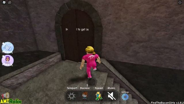 UPDATE - How To GET ALL BADGES in Find The Bacon Girls - ROBLOX смотреть онлайн