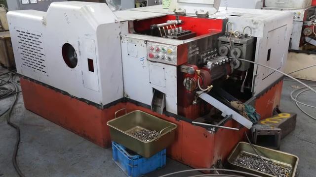 Автомат для холодной высадки гаек М3-М6 смотреть онлайн