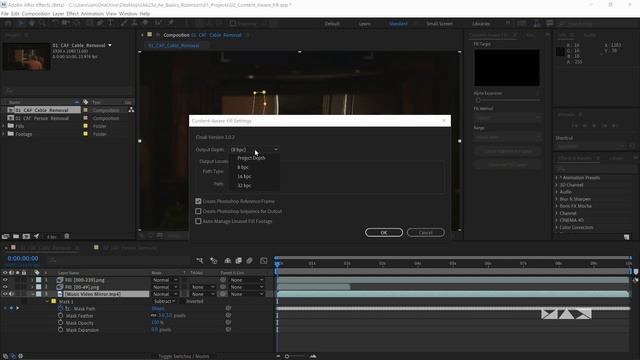 After Effects Basics: Using Content-Aware Fill for Video with Ian Robinson | Adobe Creative Cloud смотреть онлайн