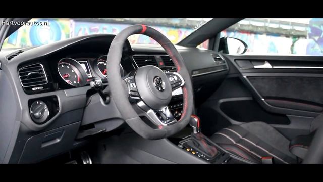 2016 VW Golf GTI Clubsport Review | Hartvoorautos.nl | English Subtitled смотреть онлайн