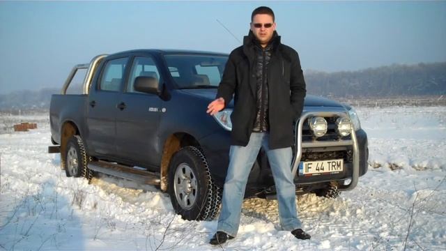 Test Drive Toyota Hilux 2011 Facelift 2 5 D 4D 144 CP-Snow Off Road Hilux