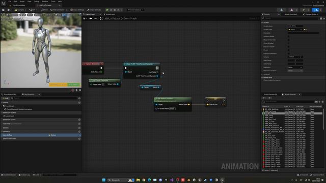 How to Make the NPC's Head Look At the Player in Unreal Engine 5 смотреть онлайн