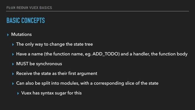 Vue Redux Vuex, talk by James Browne from London Vue.js Meetup #1, March 3rd 2016 смотреть онлайн