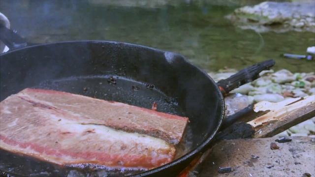 Бутерброд с Брискетом на костре!!! Brisket beef смотреть онлайн
