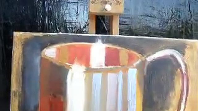 Картина маслом "Медная кружка" смотреть онлайн