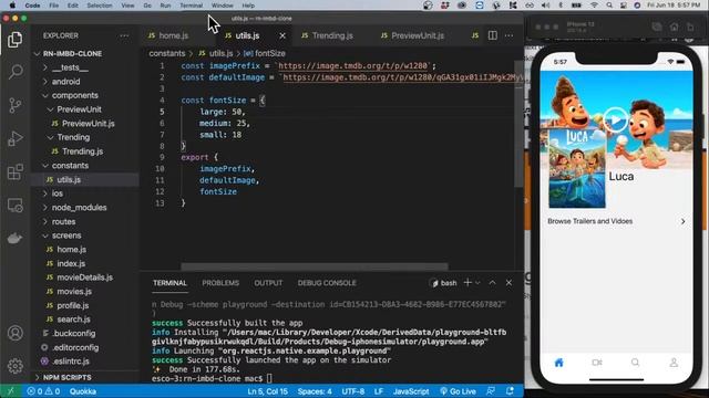 React Native Crash Course - Imbd clone смотреть онлайн