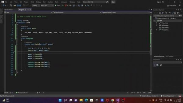 How to cast int to enum in C#