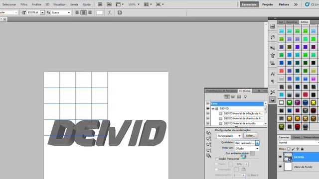 Como Fazer Efeito 3D no Photoshop CS5 смотреть онлайн