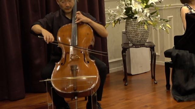 A Piatti ：Canzonetta ゆたか教授 Yutaka HAYASHI Cello,Yuka OYABU Piano смотреть онлайн