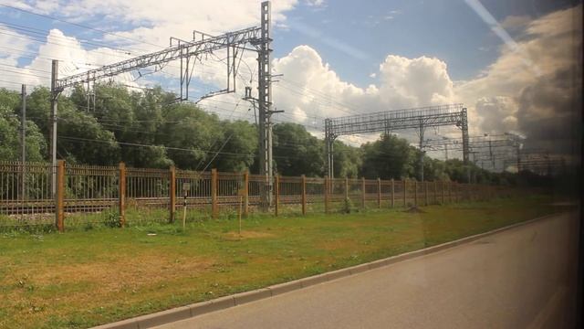 Затор на Каспийской улице перед метро "Царицыно" - едем на автобусе М89 смотреть онлайн