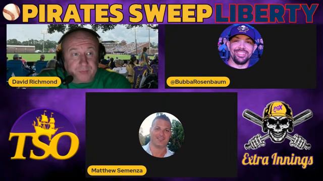 EXTRA INNINGS | PRESENTED BY PGXGLOVES.COM | PIRATES GET SWEEP AT LIBERTY #ecupirates смотреть онлайн