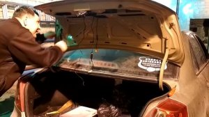 как установить камеру заднего вида  с aliexpress на Chevrolet Lacetti