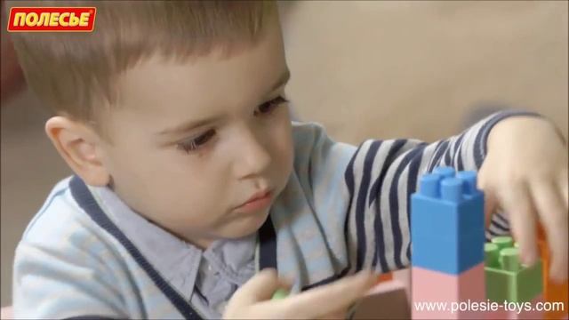 ПОЛЕСЬЕ 36148 Конструктор СТРОИТЕЛЬ 363 элемента в мешке от магазина ДЕТКИ смотреть онлайн