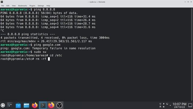 Server not Found Error Firefox in Ubuntu/Kali Linux | Fix Internet Problem | Ubuntu 22.04 LTS смотреть онлайн