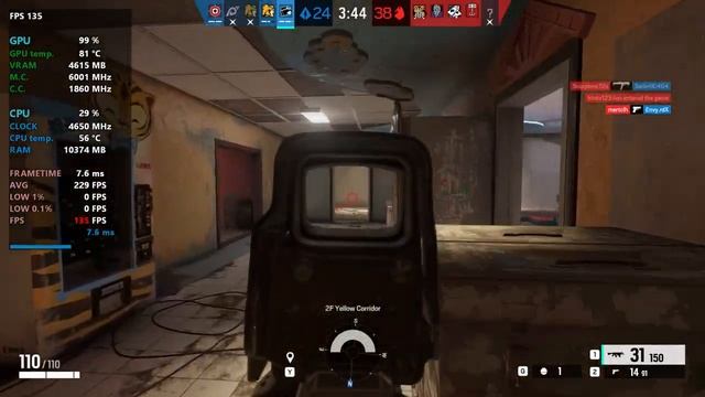 Rainbow Six Siege | GTX 1660 Ti & RYZEN 7 5700X | 1080P смотреть онлайн