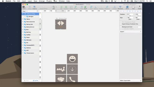 Batch iPhone icon sizes with Sketch смотреть онлайн