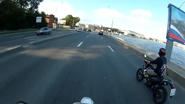 Попутчики: Yamaha TTR 250 Raid & BM 250 Motard