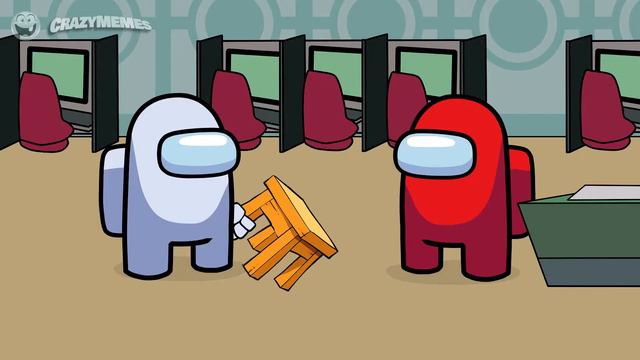Among Us card swipe meme, swipin trouble funny animation смотреть онлайн