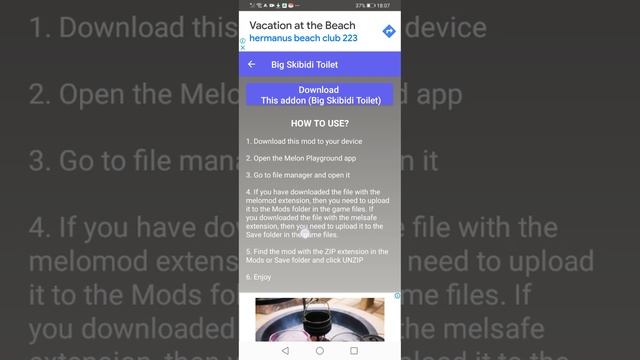 how to get skibidi Toilet mod for melon playground смотреть онлайн