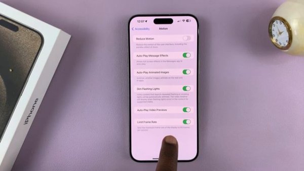 How To Enable 120Hz Refresh Rate On iPhone 15 Pro