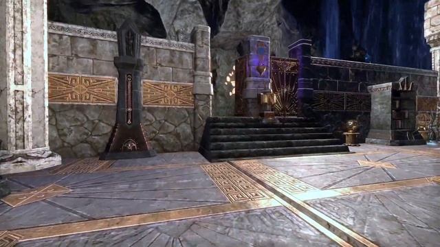 ESO Housing Tours: Lost Dwemer Ruins in Blackreach (The Erstwhile Sanctuary Converted) смотреть онлайн