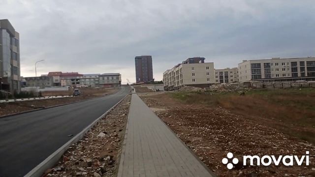 Новая дорога на Бульваре Адмирала Меньшикова. ЖД На Пустошкина. Морская Горгиппия. Анапа. смотреть онлайн