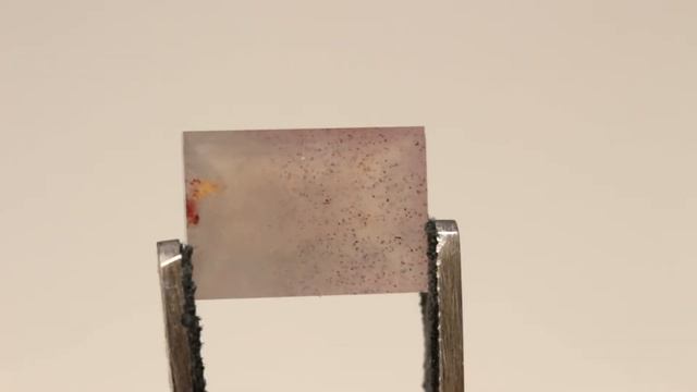 Персиковый халцедон "Вишневый сад", огранка роза (Peach chalcedony rose) смотреть онлайн