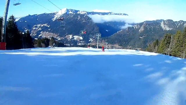 SKI // Descente piste rouge Goulet // Saint Pierre de Chartreuse смотреть онлайн