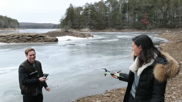 $100 DRONE VS $1,000 DRONE!! Skyviper VS DJI Mavic Pro! смотреть онлайн