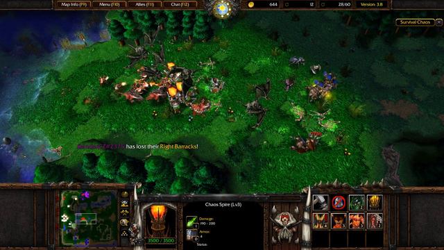 Warcraft III: TFT - Survival Chaos - 07 - Eredar Witch a nový hráč Semdex смотреть онлайн