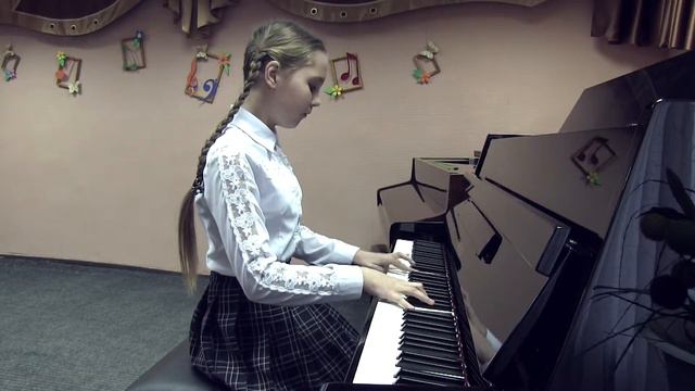Морозова Лиза К Черни Гермер Этюд № 23 соль мажор смотреть онлайн