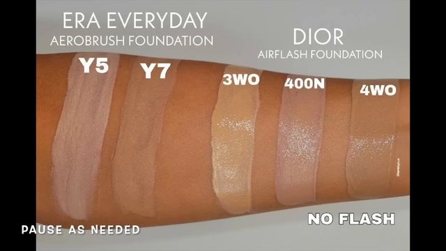 DIOR AIRFLASH REPLACEMENT?? ERA BEAUTY AEROBRUSH FOUNDATION | 2 DAY WEAR TEST смотреть онлайн