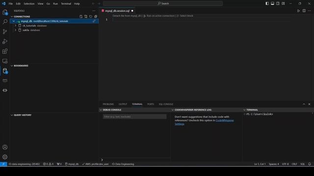 Connect To MySQL Server From Visual Studio Code and Run Queries смотреть онлайн