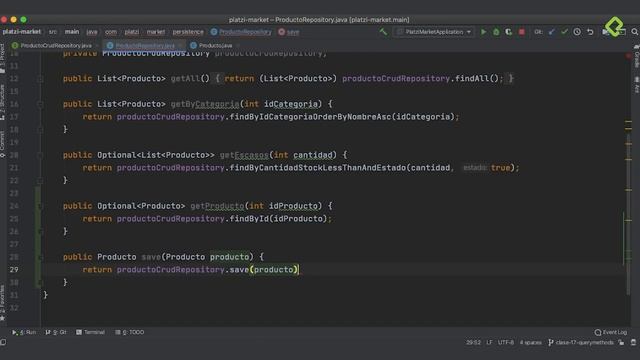 17 Implementar la anotación @Repository смотреть онлайн