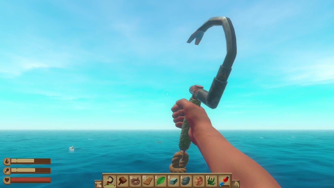 Нашли большой остров. Рафт кооп #16 | Raft