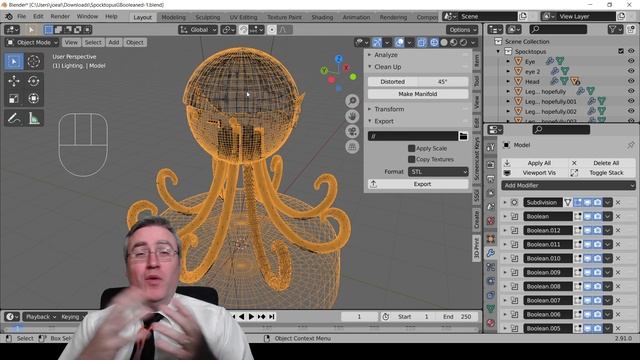 How to Export STL from Blender for 3D Printing смотреть онлайн