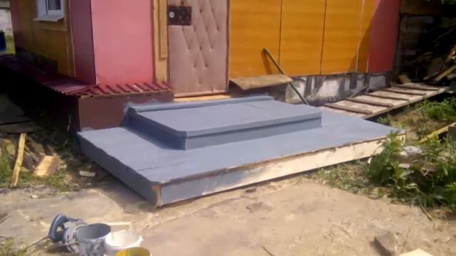 Крыльцо в баню! смотреть онлайн