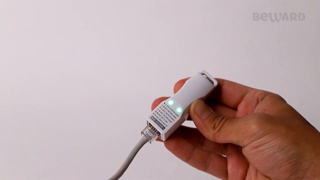 PoE-тестер BEWARD PT26: быстрый тест RJ-45 коннектора на наличие питания смотреть онлайн