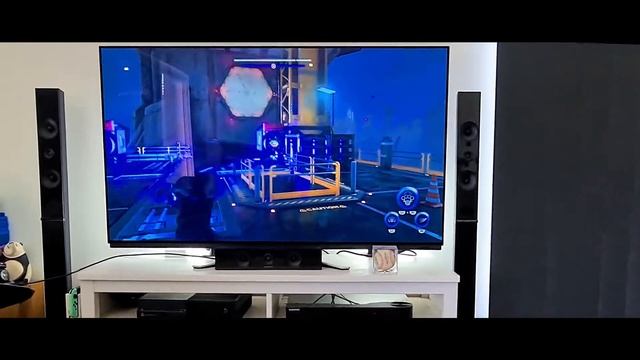 INSANE 55" 4K OLED GAMING MONITOR! Alienware AW5520QF смотреть онлайн